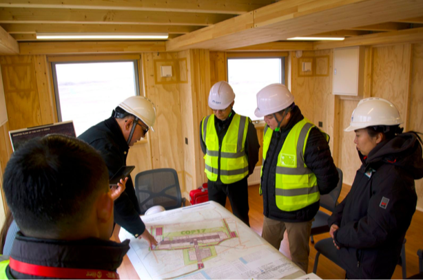 БОУАӨ-ийн сайд Ц.Сандаг-Очир COP17 хурлыг зохион байгуулах төслийн талбайд ажиллалаа